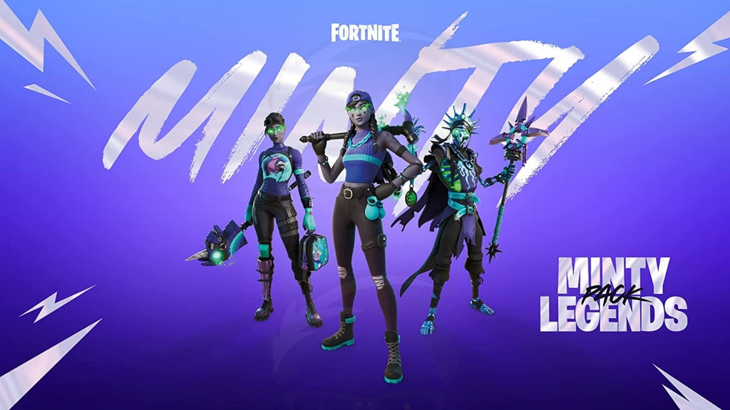 PS4 Fortnite Minty Legends Pack - PlayStation 4 PS4 Fortnite Minty Legends Pack - PlayStation 4